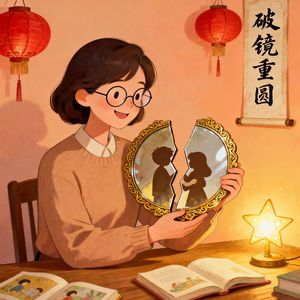 E158 成语故事小屋：破镜重圆