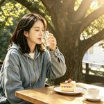 太陽撫月