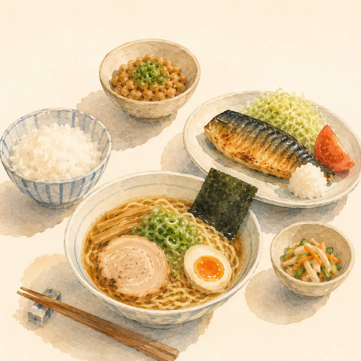 Ep19 - 东京生活丨纳豆、拉面、定食，日本人每天吃的东西真好吃吗？ episode artwork