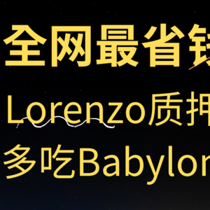 Lorenzo精讲【12000刀重仓】币安Binance投资，最低存1000刀的BTC，赚比特币restaking大毛