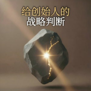 利基炼金坊 | 给创始人的战略判断