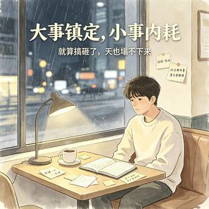 EP.24 大事镇定，小事内耗：就算搞砸了，天也塌不下来