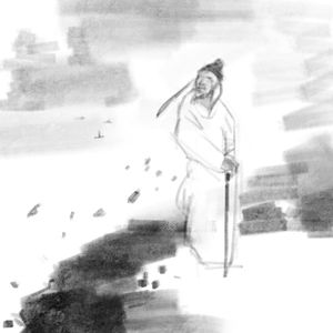 杜甫《登高》:万里悲秋常作客,百年多病独登台