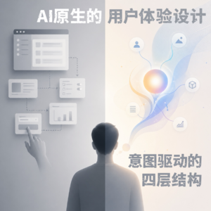 #134 AI原生的用户体验设计｜意图驱动的四层结构