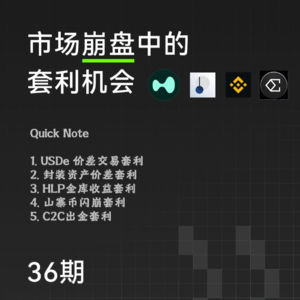 EP36. 市场崩盘时的套利机会