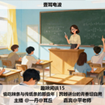 趣味闲谈15.偷吃辣条与传纸条的那些年｜跨越讲台的青春坦白局