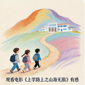 驴、三轮车、直升机?「上学路上，山海无阻」母子对聊第一次看纪录片