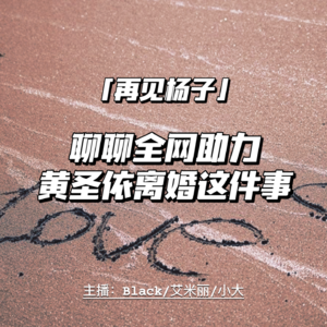 再见杨子：聊聊全网助力黄圣依离婚这件事