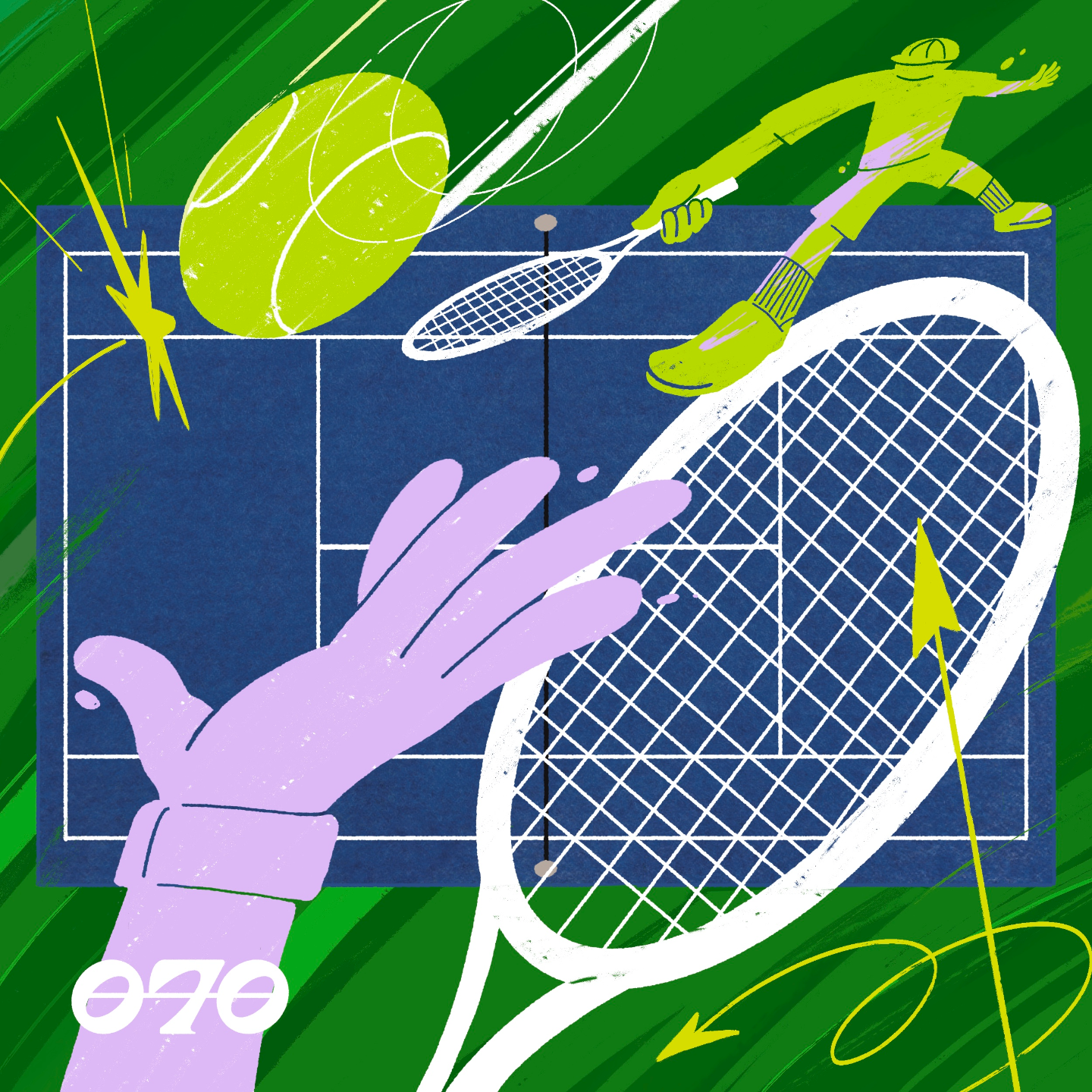 张潇雨×张奔斗：今天网球教我的事｜070网球