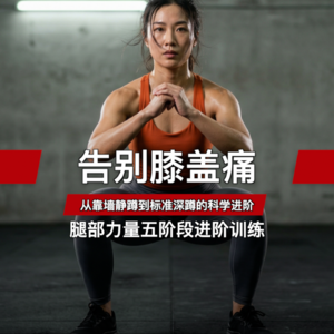 告别膝盖痛：从靠墙静蹲到标准深蹲的科学进阶