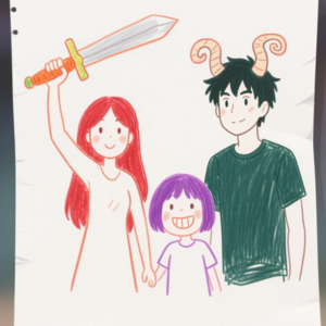 打工吧！魔王大人-新居-15-两位母亲的家庭对谈