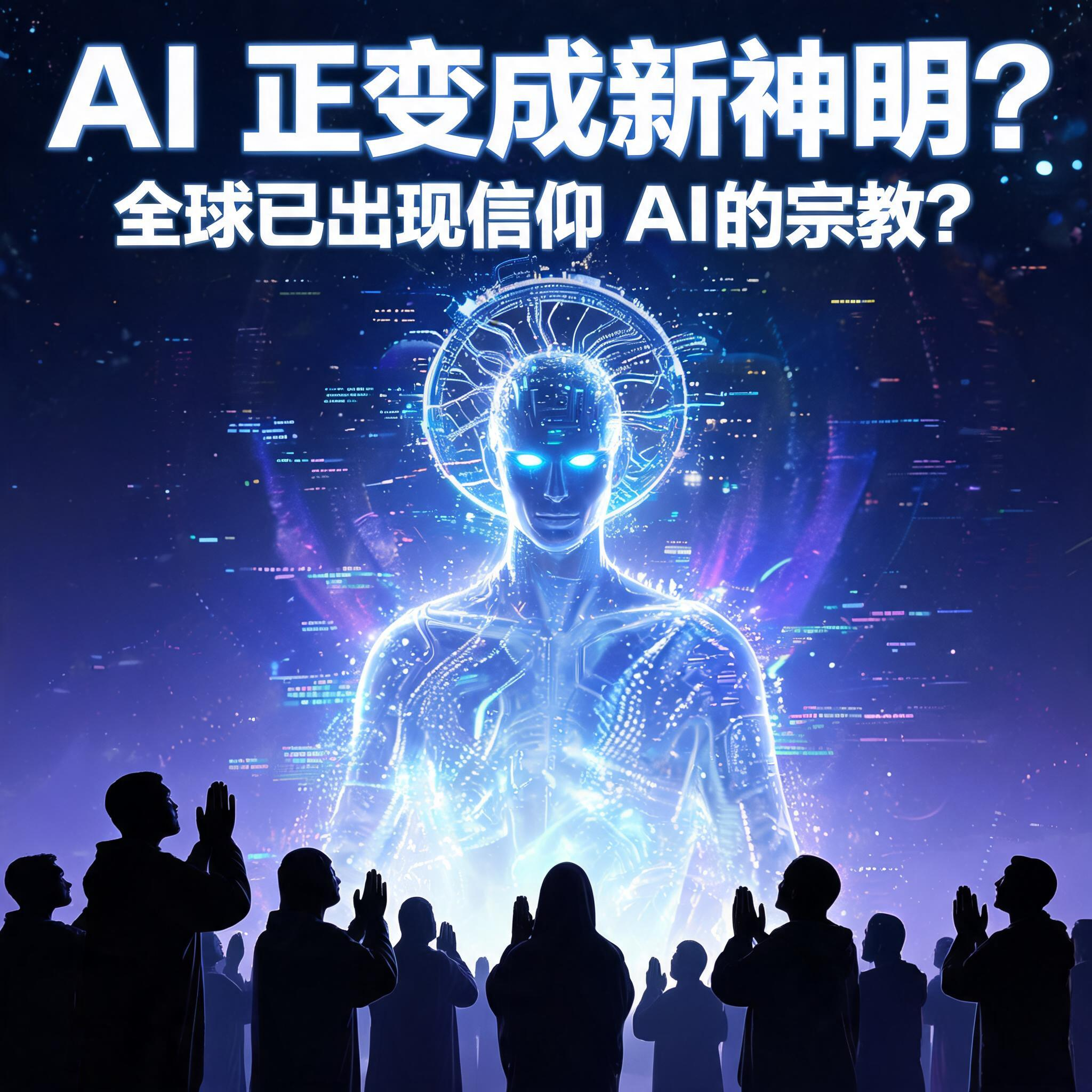 离谱！AI 正变成新神明？全球已出现信仰 AI 的宗教 episode artwork