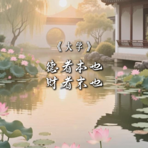 《大学》德者,本也;财者,末也