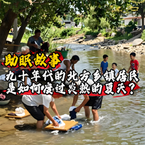 助眠故事：九十年代的北方乡镇居民，是如何度过炎热的夏天？