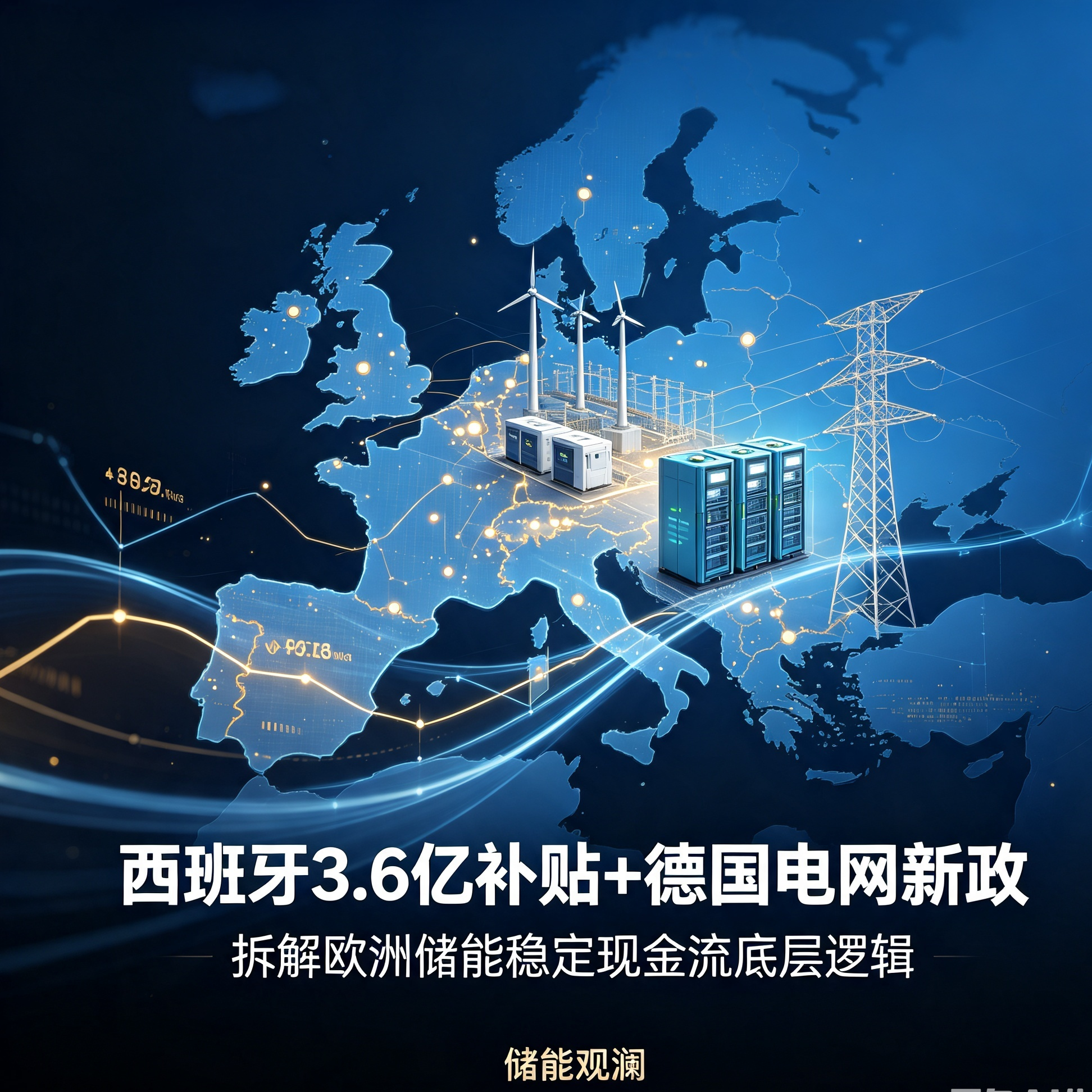 EP23｜西班牙 3.6 亿补贴叠加德国电网新政：拆解欧洲储能稳定现金流底层逻辑 episode artwork