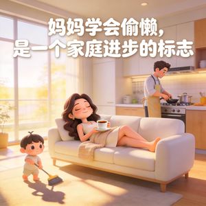 妈妈学会偷懒,是一个家庭进步的标志