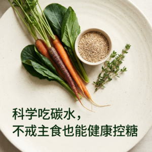 科学吃碳水，不戒主食也能健康控糖