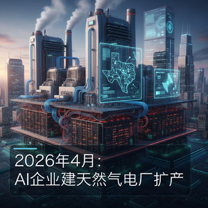 2026年4月：AI企业建天然气电厂扩产