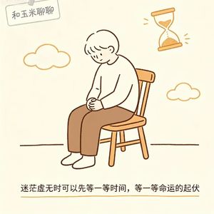 24.迷茫虚无时可以先等一等时间，等一等命运的起伏