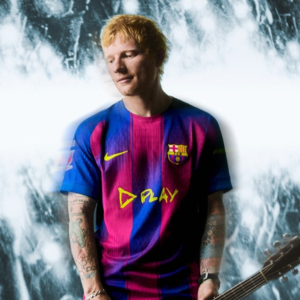 「EP26」Ed Sheeran与巴萨联名球衣:音乐与足球的跨界盛宴