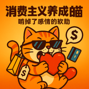 005.消费主义养成的猫，啃掉De是感情的软肋