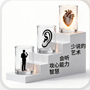 EP8:优秀销售人的三重境界“是「少说·会听·攻心」”这期我们一起修炼