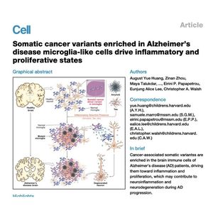 971-Somatic Cancer Variants in Alzheimer’s Disease Microglia