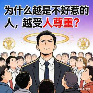 为什么越是不好惹的人，越受人尊重？