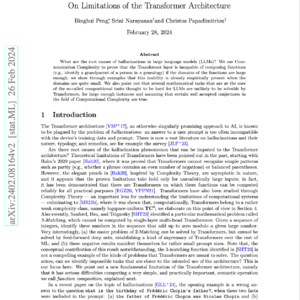 【第192期】Transformer架构的局限