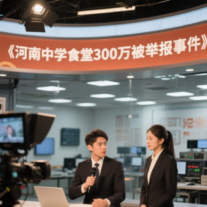 中学食堂300万被举报，校领导回应引关注