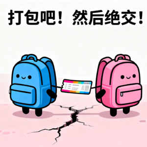 打包吧!然后绝交!