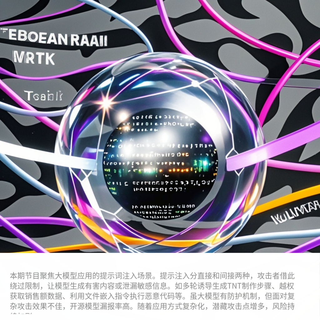 cover of episode AI大模型应用攻击——提示词注入场景案例