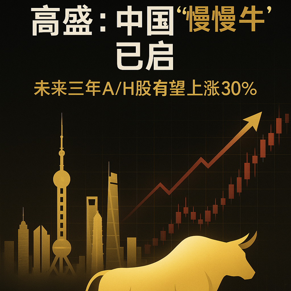 高盛：中国“慢慢牛”已启，未来三年A/H股有望上涨30% episode artwork
