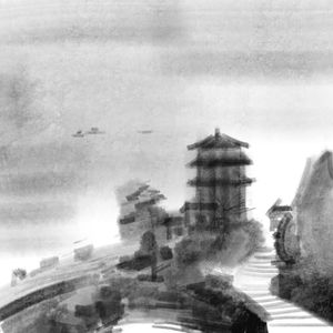 杜甫《登岳阳楼》:昔闻洞庭水,今上岳阳楼