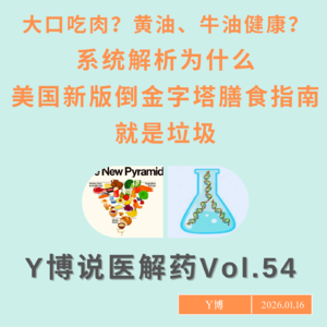 倒金字塔拉风？详解推荐红肉、牛油的新版美国膳食指南为什么不合格！ Vol.54