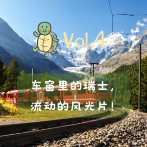 Vol.4 阿Px小龟：车窗里的瑞士，流动的风光片