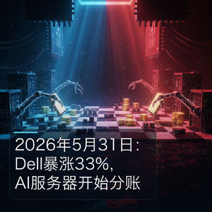 2026年5月：卖铲人开始分账，AI泡沫转移了