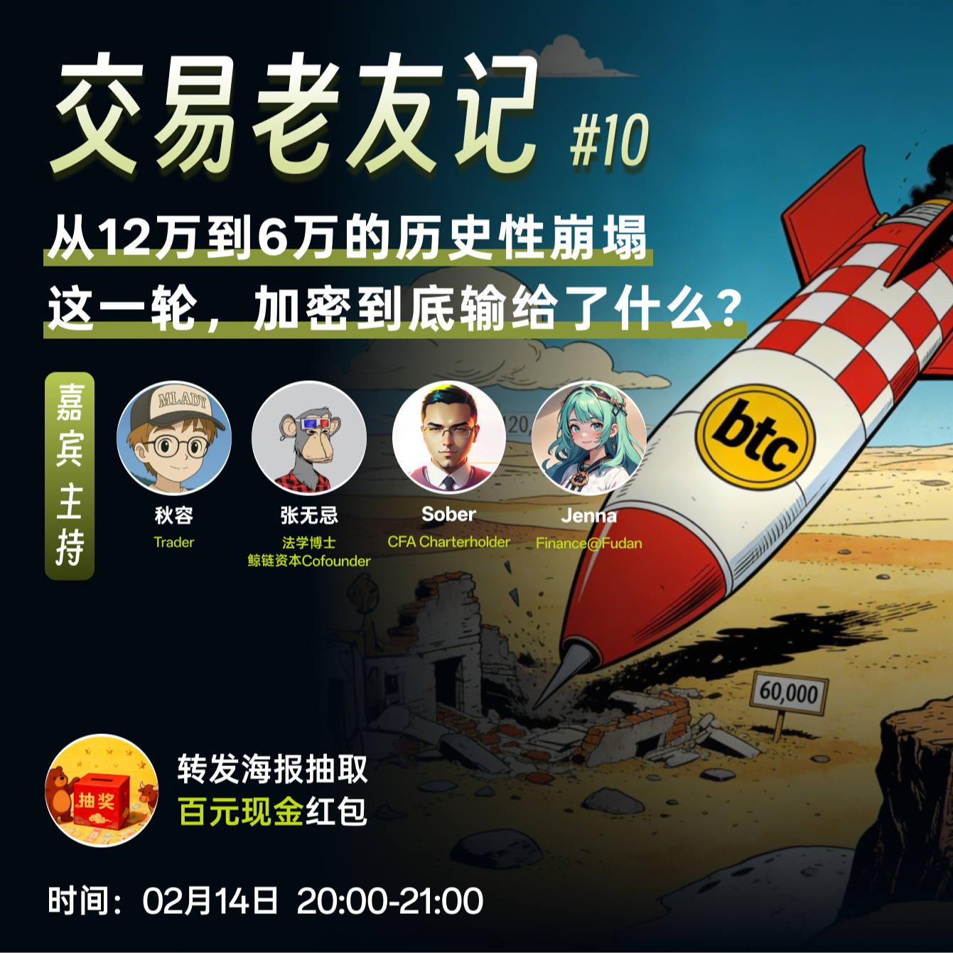 10 从12万到6万的历史性崩塌：这一轮，加密到底输给了什么？ episode artwork