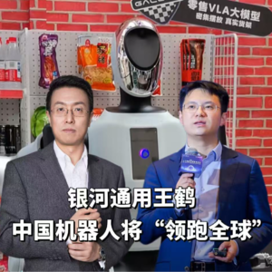第625集 银河通用王鹤，中国机器人将“领跑全球”