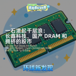 一石激起千层浪：长鑫科技、国产 DRAM 和拥挤的股市 - 2026/08 第一周