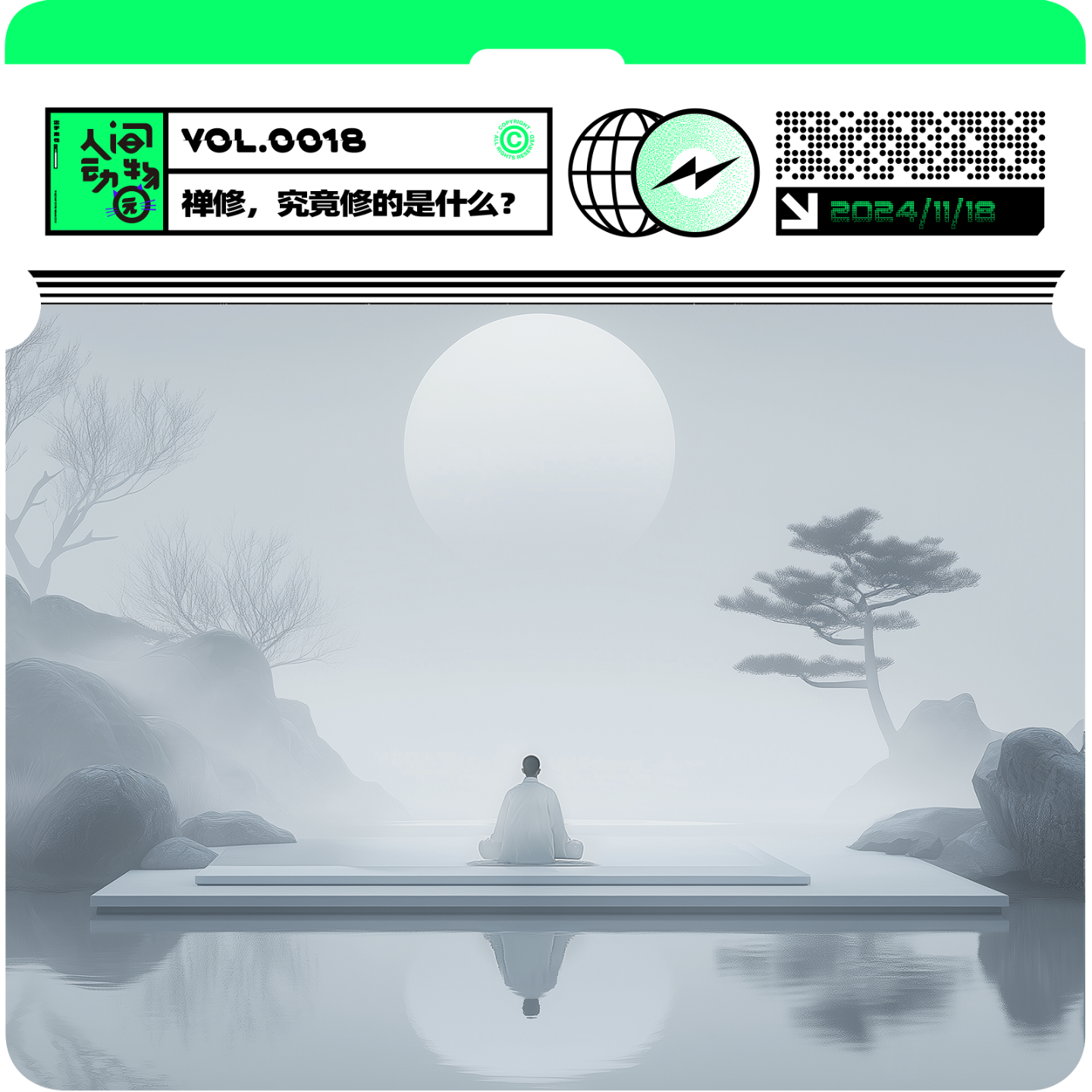 Vol018. 禅修归来，治好了我的精神内耗？ episode artwork