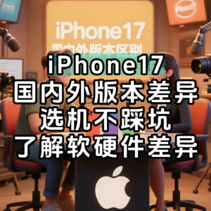 iPhone17国行与美版差异全解析：功能与选购指南