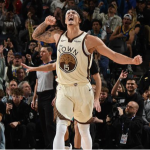 勇士双杀篮网锁定附加赛，桑托斯生涯之夜，库明加换波神真赚了？