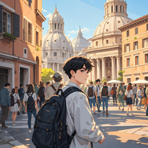 没进去的博尔盖塞,卡点才能进的梵蒂冈