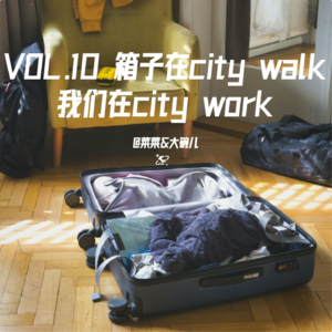 VOL.10 箱子在city walk 我们在city work