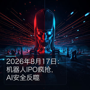 2026年8月：机器人IPO疯抢，AI安全反噬