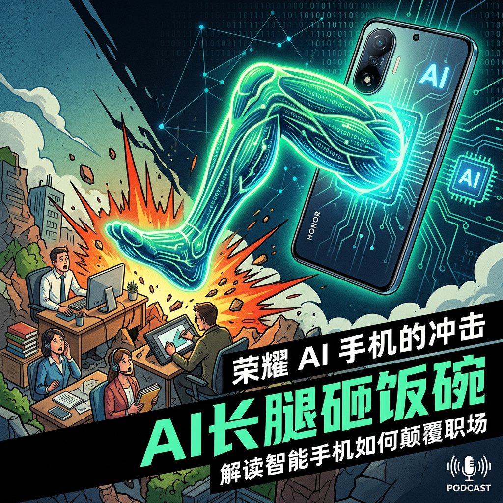 【科技路边摊】AI长腿砸饭碗 episode artwork