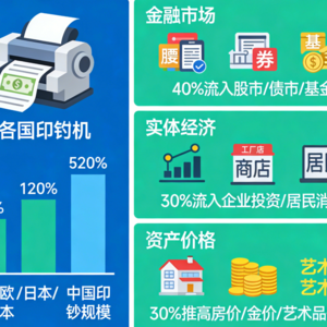 全球都在印钱，钱都去哪儿了？