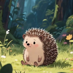 小刺猬的晚安星星