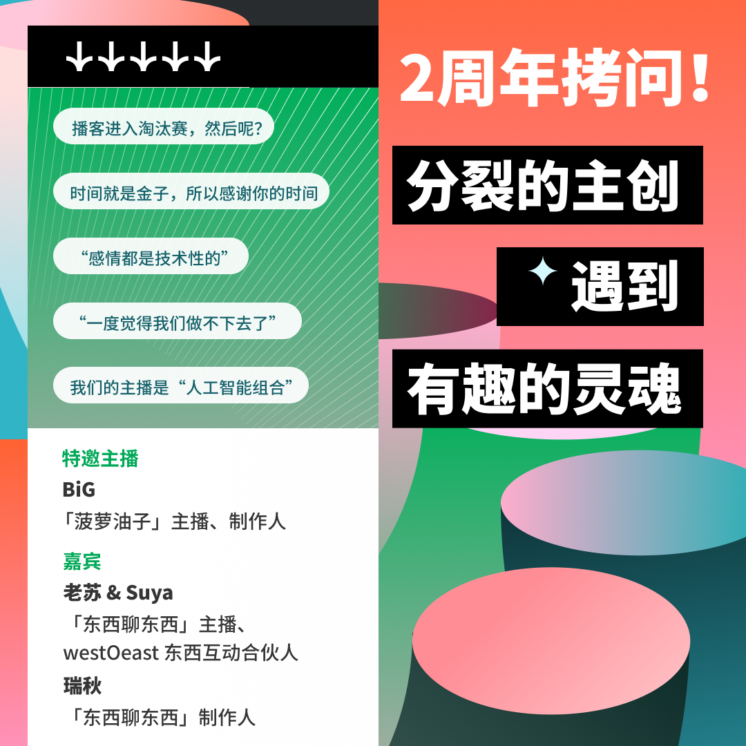 cover of episode 2周年拷问：当分裂的主创遇到有趣的灵魂